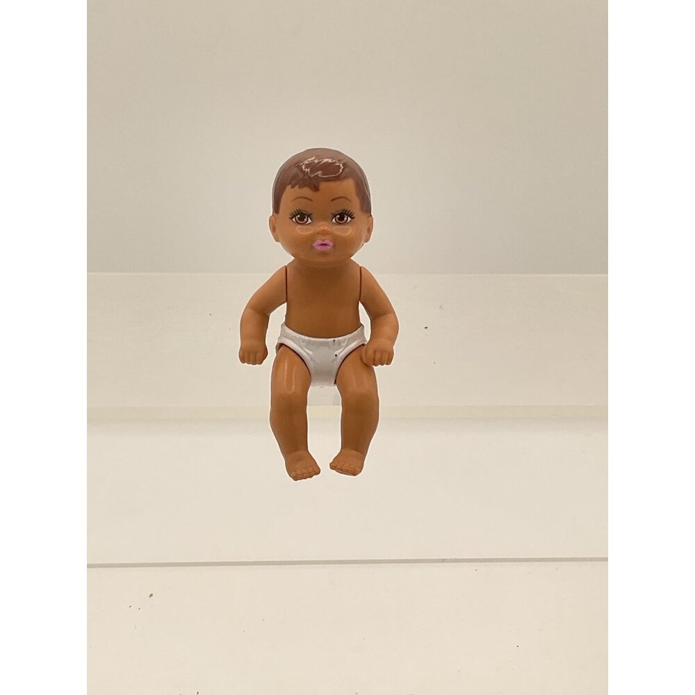 Vintage Miniature Baby Doll Chubby Collectors Funny Tiny Playmate